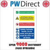 CS704 Site Safety Starts Here PPE Trespassers Prosecuted