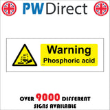HA354 Warning Phosphoric Acid