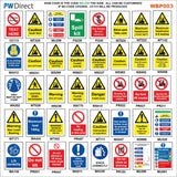 WT464 Caution High Winds Take Care When Opening Doors
