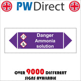 HA343 Danger Ammonia Solution