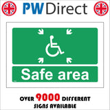FS582 Safe Area Disabled Accessible Emergency