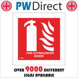 FI487 Fire Extinguisher Inside