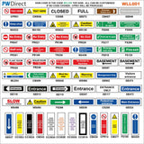 MU346 Danger Live Electrical Equipment Do Not Touch