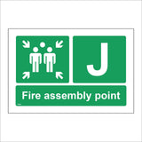 FS598 Fire Assembly Point J
