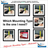 MU379 Warning Fragile Roof Area Crawling Boards Ladders Used
