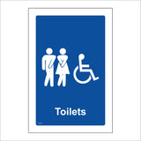 TS117 Toilets Male Female Disabled Bursting Urgent Accessible