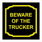 GG127 Beware Of The Trucker