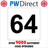 CC686 Location Custom Property House Plaque Number Unit