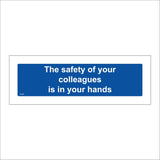 MA999 The Safety Of Your Colleagues Is In Your Hands