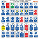 MB068 Visitors Must Wear Personal Protection Equipment On Site