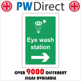 FS459 Eye Wash Station Right Arrow