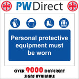 MB042 Personal Protective Equipment Must Be Worn