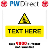 HA325 Environmental Hazard Your Text Wildlife Nature Fatal