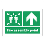 FS614 Fire Assembly Point Up Arrow