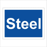 CS211 Steel Recycling Sign