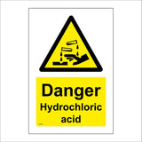 HA299 Danger Hydrochloric Acid