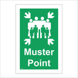 FS327 Muster Point Arrows Family Designated Area Evacuation
