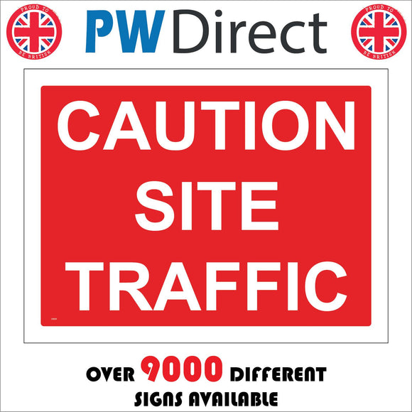 CS024 Caution Site Traffic Sign