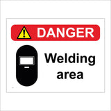 PR556 Danger Welding Arc