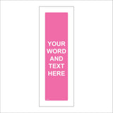 CC352F Pink Background Funky Wacky Quirky Words Text Choice