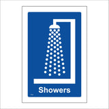 TS025 Showers Hygiene Spray Water Cleanse White On Blue