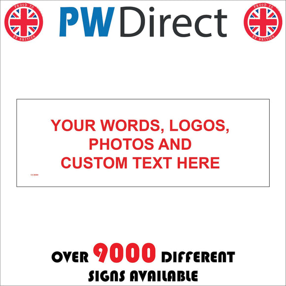 CC303H Your Words Choice Text Custom Logo Photo Design Image