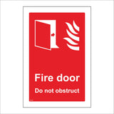 FI413 Fire Door Do Not Obstruct