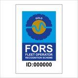 VE472 Gold Fors Fleet Operator Recognition Scheme