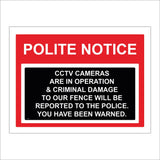 CT091 CCTV Cameras In Operation Criminal Damage Reported
