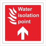 FI363 Water Isolation Point Ahead Arrow Forward Above
