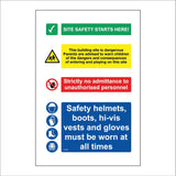 CS704 Site Safety Starts Here PPE Trespassers Prosecuted