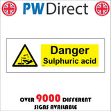 HA349 Danger Sulphuric Acid