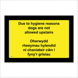 PR591 Oherwydd Rhesymau Hylendid Ni Chaniateir Cwn I Fynyr