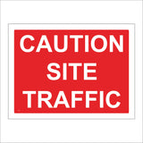 CS024 Caution Site Traffic Sign