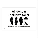 TS211 All Gender Inclusive Toilet Used By Anyone