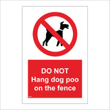 PR520 Do Not Hang Dog Poo On The Fence