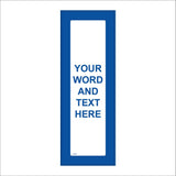 CC351B Blue Design Create Words Choice Text Exclusive Unique