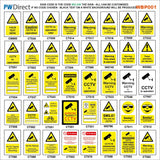 WT464 Caution High Winds Take Care When Opening Doors