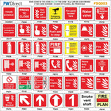 FSQ003 Gas Shut Off Valve Fire Do Not Lift Emergency Break Glass