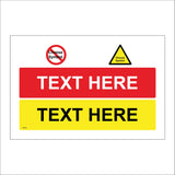 CC613 Text Symbol Words Yellow Red Design