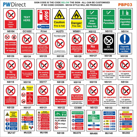 APBP03  Welsh Bilingual No Smoking Restaurant Childrens Play Area