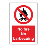 FI439 No Fire No Barbequing