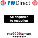 GG364 All Enquiries To Reception