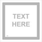 CC201D Grey White Custom Text Words My Choice