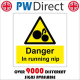 WT440 Danger In Running Nip