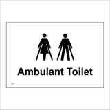 TS183 Male Female Ambulant Toilet