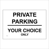 VE492 Private Parking Your Choice Only Made To Order