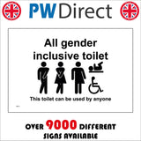 TS211 All Gender Inclusive Toilet Used By Anyone