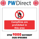 FI470 Campfires Are Prohibited In This Area