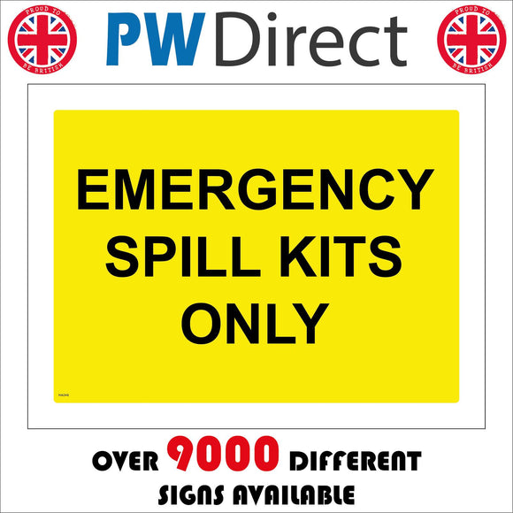 HA249 Emergency Spill Kit Hazard Slip Injury Workplace